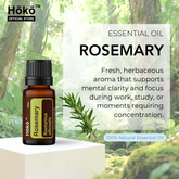 Rosemary Essential Oil 10ml 100% Natural Pure Single Oil | Hōkō