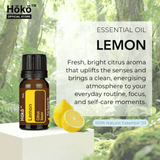 Lemon Essential Oil 10ml 100% Natural Pure Single Oil | Hōkō