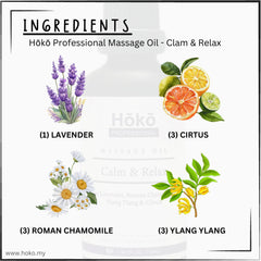 Massage Oil - Calm & Relax 50ML