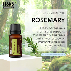 Rosemary Essential Oil 10ml 100% Natural Pure Single Oil | Hōkō